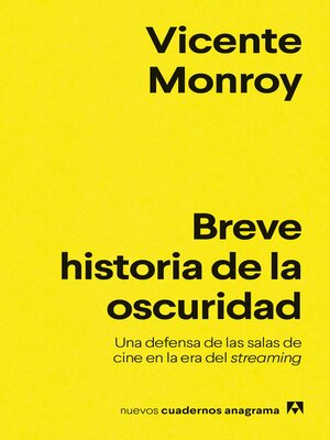 cover image of Breve historia de la oscuridad